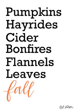 Fall Favorites - Fall Wall Art
