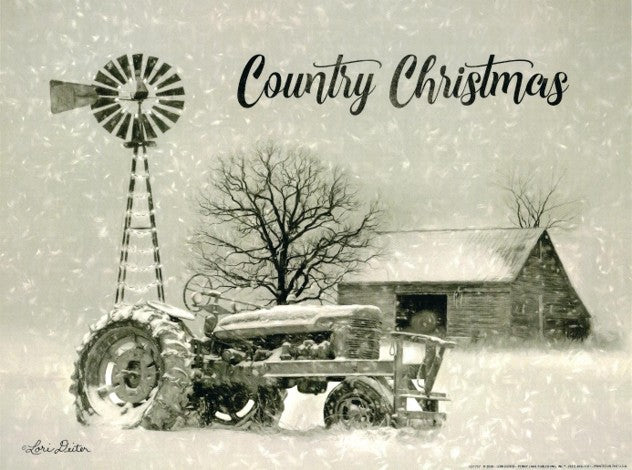 Country Christmas – Christmas Wall Art