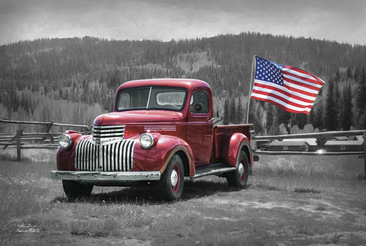 Freedom Hauler II - Patriotic Wall Art