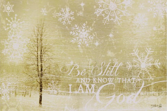 Be Still and Know – Christmas Wall Art