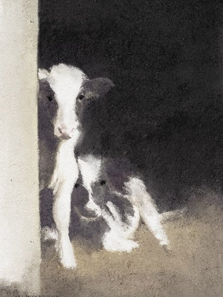 Barnyard Calf – Western Wall Art