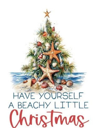 Beachy Christmas – Christmas Wall Art