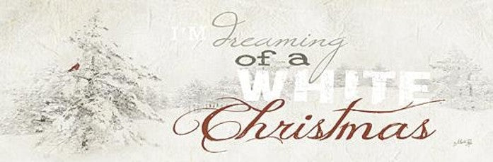 Dreaming of a White Christmas II – Christmas Wall Art
