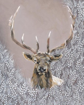 Woodland Deer – Christmas Wall Art