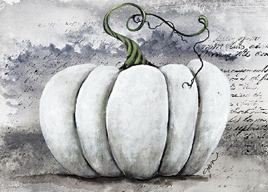 Twilight Pumpkin - Fall Wall Art