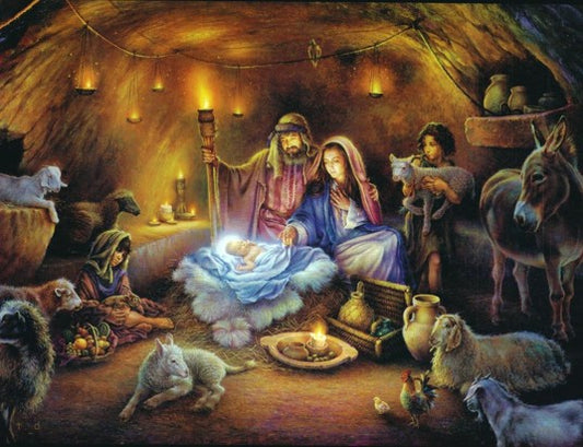 No Room in the Inn – Christmas Wall Art