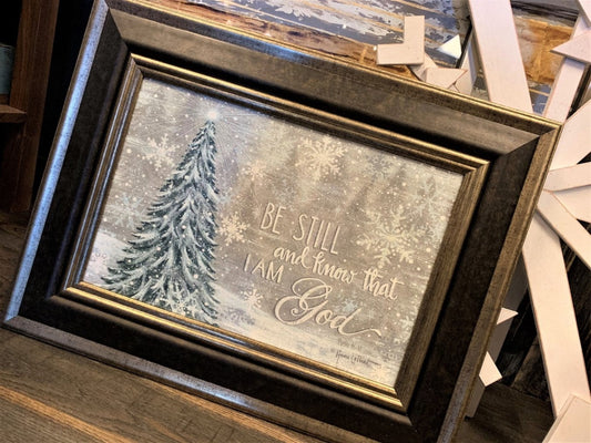Be Still – Christmas Wall Art