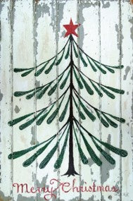 Rustic Christmas Tree  – Christmas Wall Art