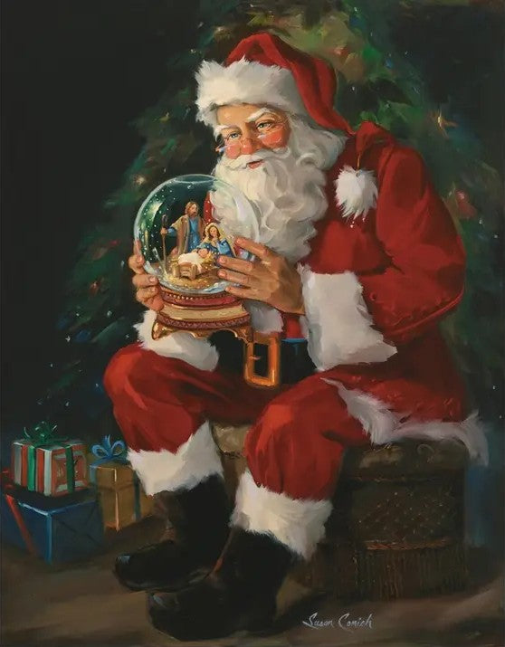 Santa Believes – Christmas Wall Art