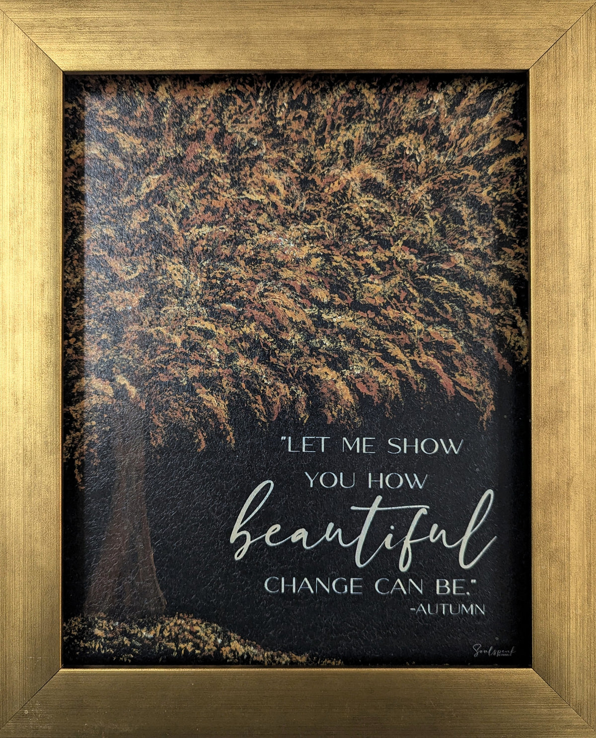 Autumn's Wisdom - Fall Wall Art