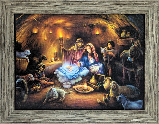No Room in the Inn – Christmas Wall Art