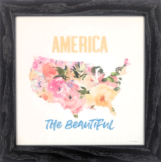 America the Beautiful - Patriotic Wall Art
