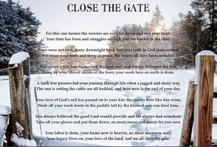 CLOSE THE GATE